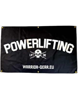 Drapeau Powerlifting | Décoration HomeGym | Bannière Murale