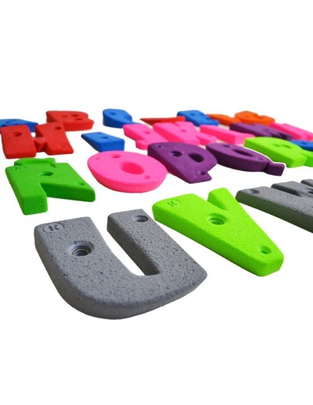 Children's Climbing Holds: Letters in the full alphabet - Image 38