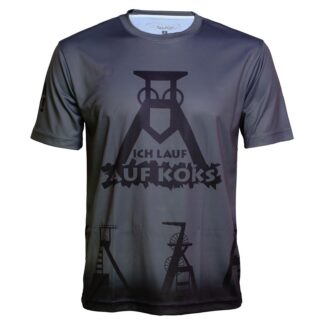 Ich lauf auf Koks Funktions T-Shirt Prospergrau für Männers
| Lauflust.de