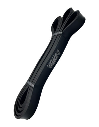 Bande élastique noire pour la musculation | Résistance 13 à 23 Kg