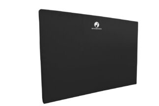 Prallwand schwarz - 100 x 100 x 6 cm