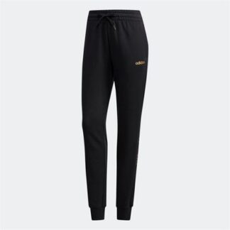adidas Essentials Logo Damen Sweathose  schwarz | Omidis.de