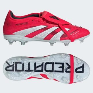 adidas Predator Pro Fold-Over Tongue FG Unisex Fußballschuhe rot/weiß | Omidis.de