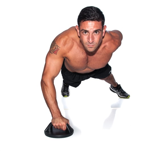 Twist Push up Bar with Foam Grips on Handles