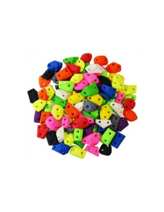 100 XXS – 100 Spax-Climbing-Footholds – mixed colors