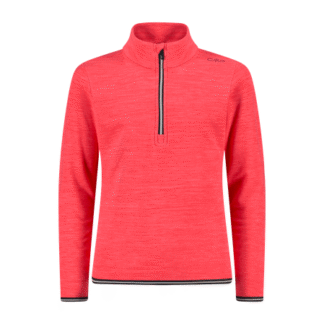 Second-Layer-Mädchen-Rollkragenpullover in Mélange-Optik 116 – 164