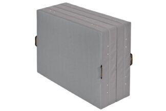 Weichbodenmatte klappbar grau - 150 x 200 x 40 cm