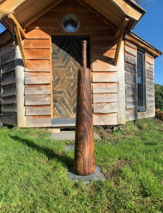 Single Long Grip Indian Jori – 13.7kg walnut - BMF BodyMindFit circular fitness tools