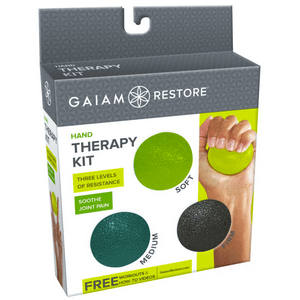 Hand Therapy Set Gaiam 3er Set – leicht – mittel – schwer