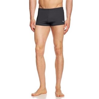 Puma Active Cat Logo Trunk Badehose  schwarz/weiß | Omidis.de