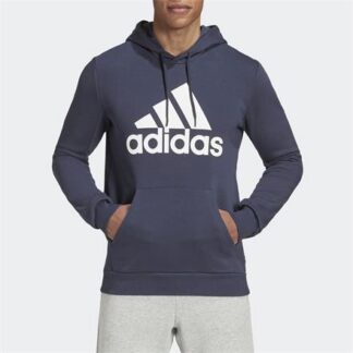 adidas Must Haves Badge of Sport FT Herren Hoodie dunkelblau | Omidis.de