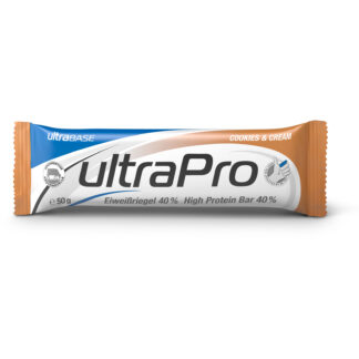 UltraSPORTS ultraBASE ultraPro Eiweiß Riegel 50g Cookies&Cream
| Lauflust.de