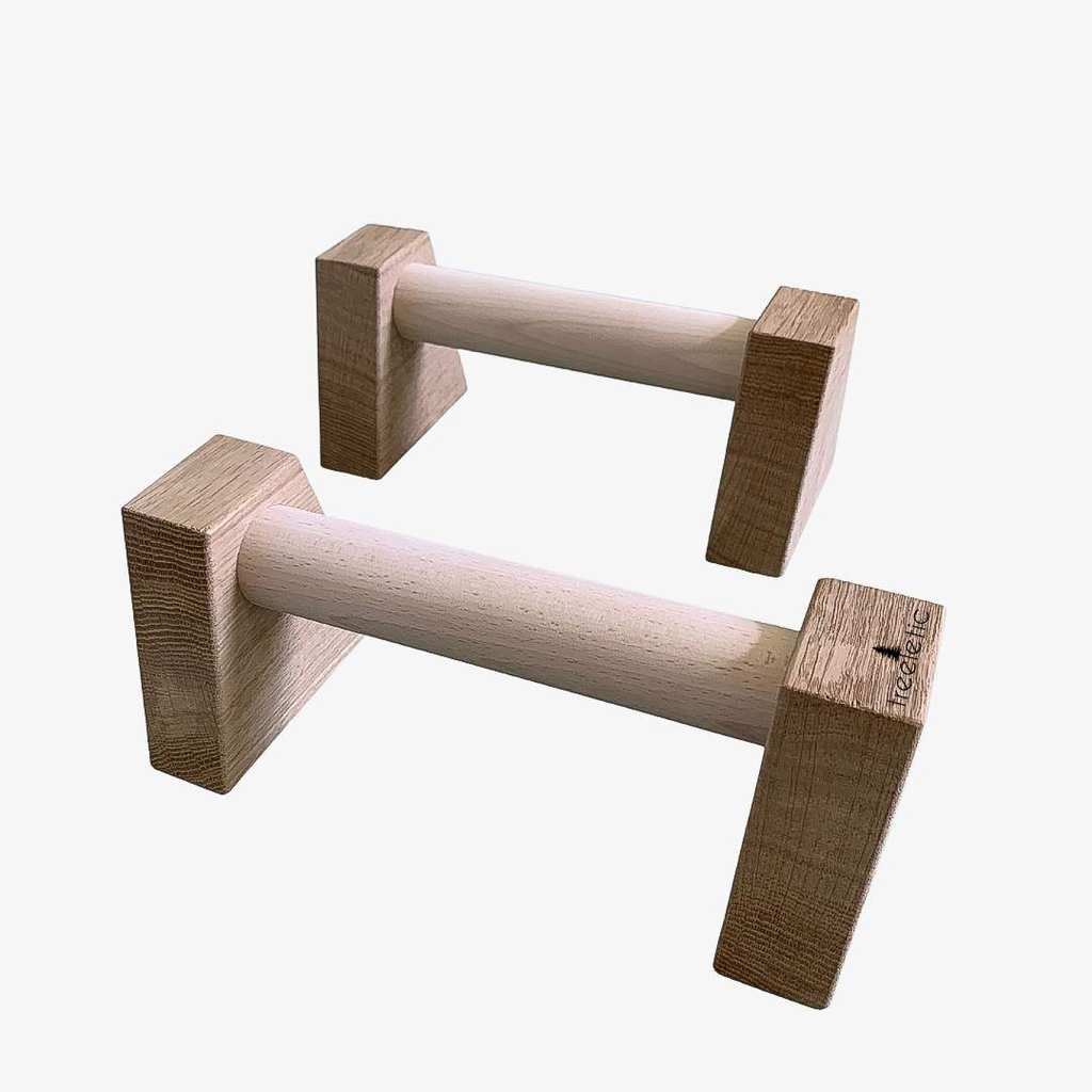 Parallettes | handgefertigte Liegestützgriffe aus Holz