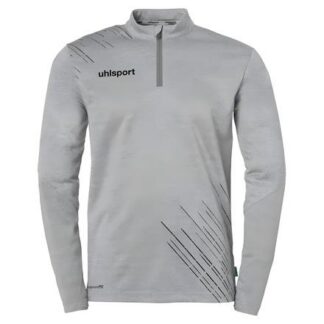 uhlsport Score 26 1/4 Zip Top Kinder Sweatshirt  grau/schwarz | Omidis.de