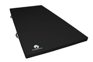 Leichtturnmatte schwarz - 150 x 100 x 8 cm