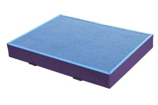 Niedersprungmatte blau-lila - 100 x 200 x 8 cm