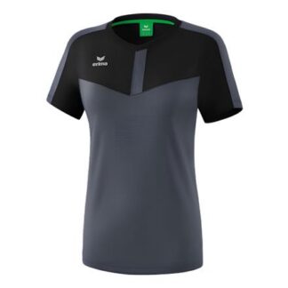 erima Squad T-Shirt Damen  grau/schwarz | Omidis.de