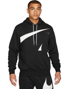 Sportwear Swoosh Semi-Brushed-Back Kapuzenpullover