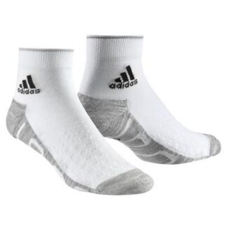 adidas Run HC Ankle Sock 2 Paar  grau/weiß | Omidis.de