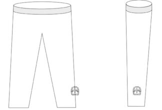 Yong Taekwondo Logo Siebdruck Hose
