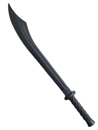 Kung Fu Säbel (DAO) TPR Kunststoff schwarz ca 85cm