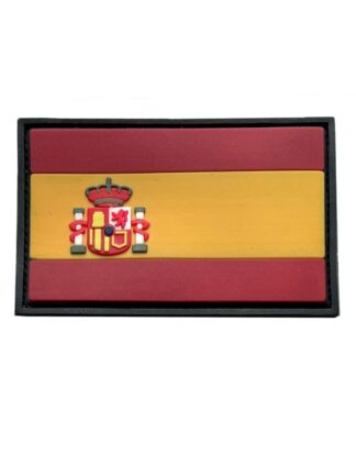 Ecusson / Patch Velcro Drapeau Espagnol | Pour sac, gilet...