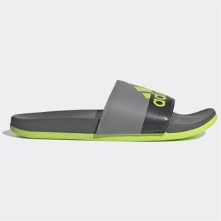 adidas Adilette Comfort Unisex Sandalen  grau/grün | Omidis.de