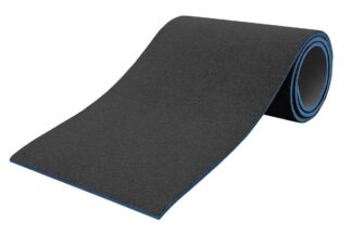 Bodenturnmatte Profi anthrazit-schwarz - 600 x 200 x 2,5 cm