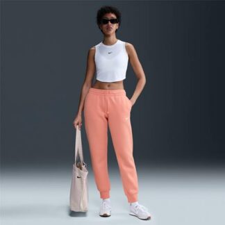 Nike NSW Phoenix Fleece Damen Jogginghose  apricot/weiß | Omidis.de