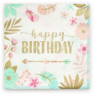 Servietten Happy-Birthday 16 Stk.
| ROB’S BALLOONS