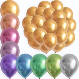 Luftballons Metallic Chrom 50 Stk.
| ROB’S BALLOONS