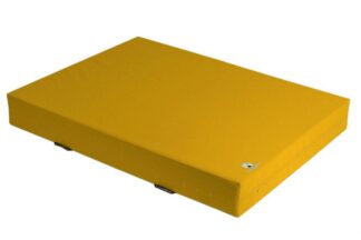 Weichbodenmatte gelb - 150 x 150 x 30 cm