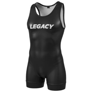 LEGACY X Wrestling singlet schwarz M