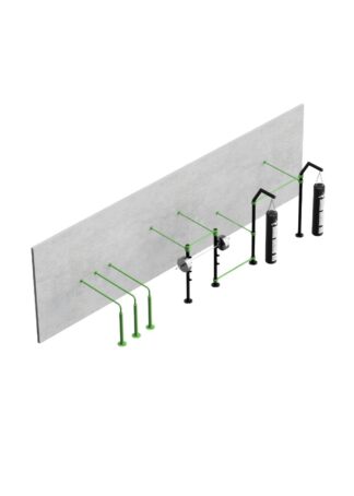 Indoor wallmount setup 1 - BarManiaPro