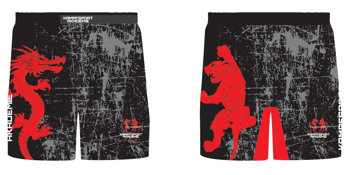 MMA Shorts Stretch "Kampfsport Akademie" L, Preis auf Anfrage!