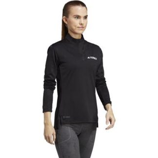 adidas TERREX Multi Half-Zip Longsleeve Damen Sportshirt  schwarz | Omidis.de