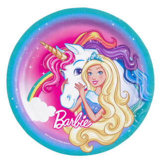 Pappteller 8 Stk. Barbie Dreamtopia Einhorn Papier Karton Deko Party Geburtstag
| ROB’S BALLOONS