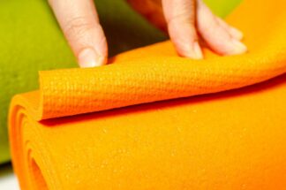 Angebot - Yogamatte Basic 200 x 60 cm - 3,0 mm - orange - GT-Lager
