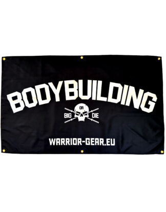 Drapeau Bodybuilding | Décoration HomeGym | Bannière Murale