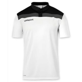 uhlsport Offence 23 Kinder Poloshirt  schwarz/weiß | Omidis.de