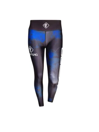 Ladies Leggings Blue/Black