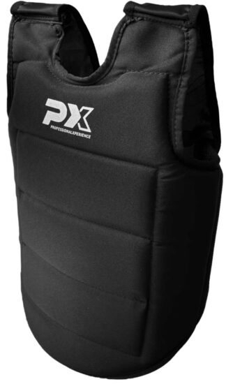 PX Karate Schutzweste schwarz L