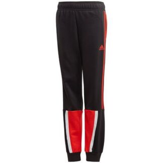 adidas Bold Kinder Trainingshose rot/schwarz | Omidis.de
