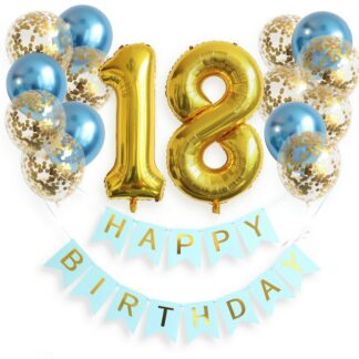 Luftballon Set Zahl Blau/Gold
| ROB’S BALLOONS