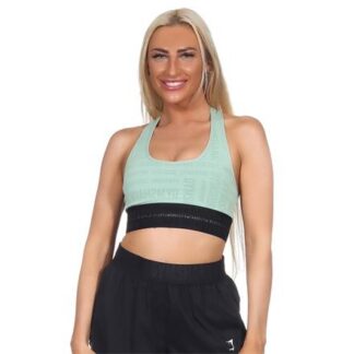 Gymshark Vision Sports Bra  grün/schwarz | Omidis.de
