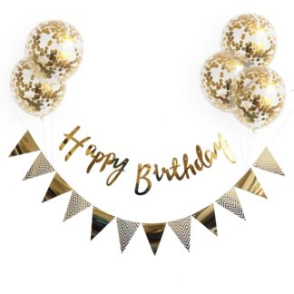 Luftballons Girlande Set Geburtstag Gold
| ROB’S BALLOONS
