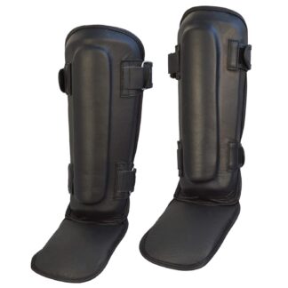 THAI TECH Schienbein-Spannschutz Leder Gr M