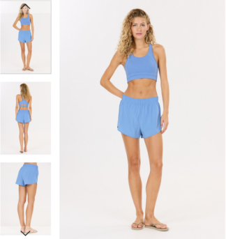 Lundvik Short Damen blau
