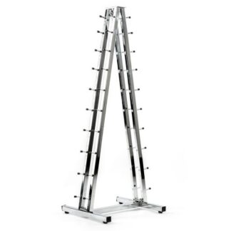 Chrom-Hantelpyramide für Kurzhantel - Sport Enzinger