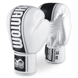 Muay Thai Boxhandschuh ''MT-Pro'' -weiss/schwarz Gr. - Sport Enzinger